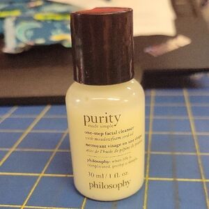 Philosophy Purity Facial Cleanser in Cream Bottle 30ml New